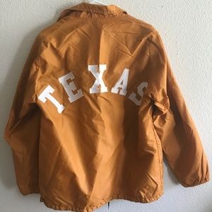 Vintage University of Texas Letterman Wind Jacket